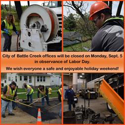 Labor Day photo collage